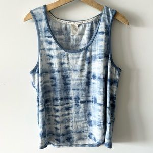 Lucky Brand Tie Dye Lightweight Sweater Tank Top G10